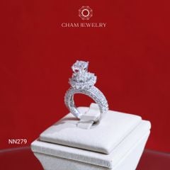 Nhẫn CHAM JEWELRY NN279, Chủ 7.0mm (Barcode TNN1098).