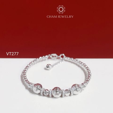 Vòng Tay VT277 CHAM JEWELRY , Vòng Bi Kiểu 7.5mm (CBTV6C)
