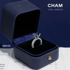 Nhẫn Nữ NNV45 Vàng 10k Chủ 9.0 Kim Cương Lab Grown Diamond