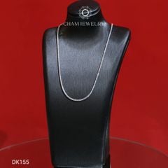 Dây Chuyền DK155 CHAM JEWELRY, Dây Mì Kim Cương 1.2mm (Barcode CH2D20).