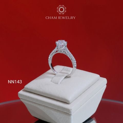 Nhẫn NN143 CHAM JEWELRY, Chủ 6.0mm (Barcode TNN1758)
