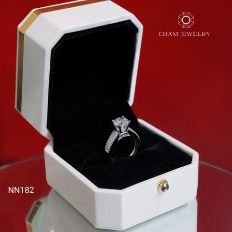 Nhẫn NN182 CHAM JEWELRY, Chủ 7.0mm (Barcode TNN1789).