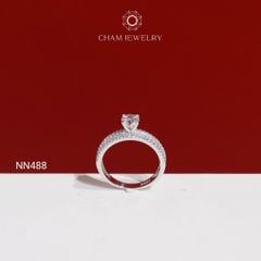 Nhẫn NN488 CHAM JEWELRY, Chủ 5.0mm ( C-NHN334(I5) ).