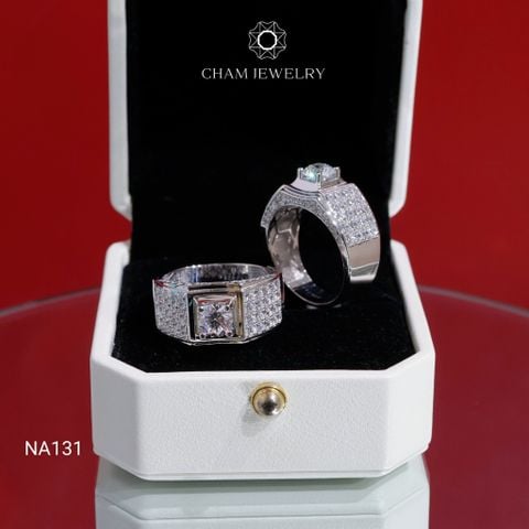 Nhẫn Nam NA131 CHAM JEWELRY, Chủ 6.0mm (Barcode TNNA382)