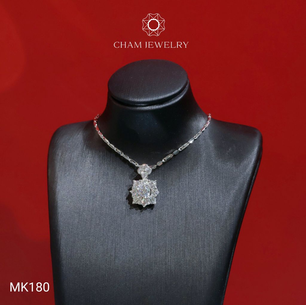 Mặt Dây Chuyền MK180 CHAM JEWELRY, Chủ 5.0mm (Barcode TMX401).