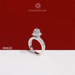 Nhẫn NN628 CHAM JEWELRY, Nhẫn Hoa Tia Chủ 5.0mm ( C-NHN121(D3) ).