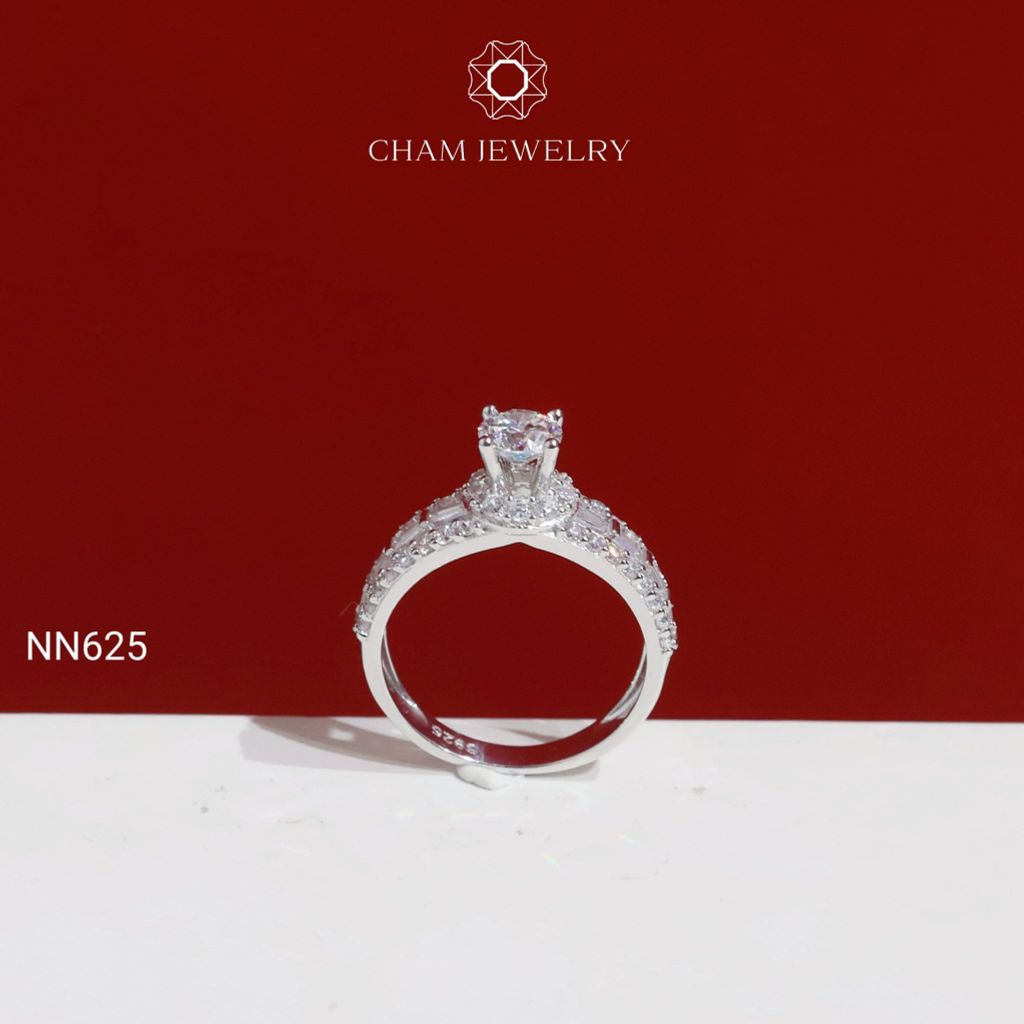 Nhẫn NN625 CHAM JEWELRY, Chủ 5.0mm ( C-NHN325(E7) ).
