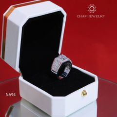 Nhẫn Nam NA94 CHAM JEWELRY, Chủ 6.0mm (Barcode TNNA404).