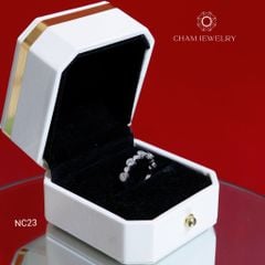 Nhẫn NC23 CHAM JEWELRY Full Moissanite (Barcode OHN06)