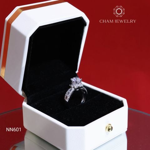Nhẫn NN601 CHAM JEWELRY, Chủ 6.0mm (Barcode TNN1589)