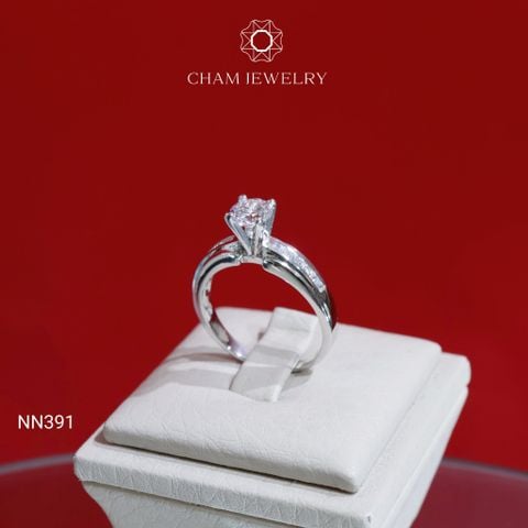 Nhẫn NN391 CHAM JEWELRY, Chủ 5.5mm