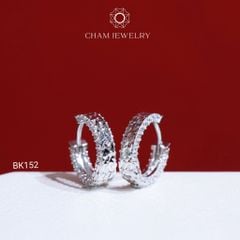 Hoa Tai BK152 CHAM JEWELRY ( Barcode TBK326)