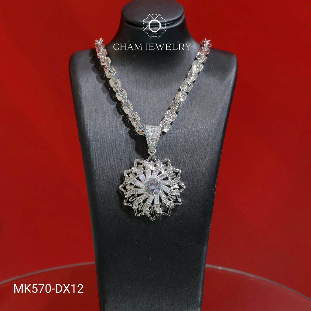 Dây Chuyền MK570-DX12 45cm CHAM JEWELRY, Chủ 7.5mm.