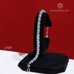 Lắc Tay CHAM JEWELRY LT271, Lắc Bi Bản 5.0mm ( Barcode TLBC511)