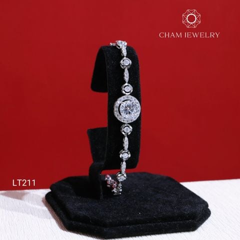 Lắc Tay LT211 CHAM JEWELRY, Chủ 9.5mm (Barcode TLT1140).