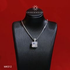 Mặt Dây Chuyền MK512 CHAM JEWELRY, Chủ 9.0mm Đá Nam Phi Cao Cấp (Barcode TMX294).