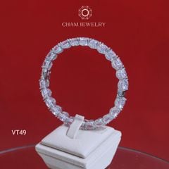 Vòng Tay VT49 CHAM JEWELRY, Vòng Full Đá 7.0mm (Barcode CADV816)