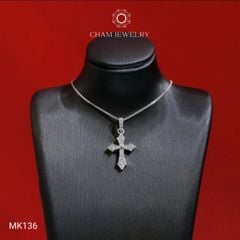 Mặt Dây Chuyền MK136 CHAM JEWELRY, Mặt Thánh Giá (Barcode TMTG118)