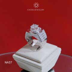 Nhẫn Nam CHAM JEWELRY NA37 , Chủ 7.5mm( Barcode TNNA385).