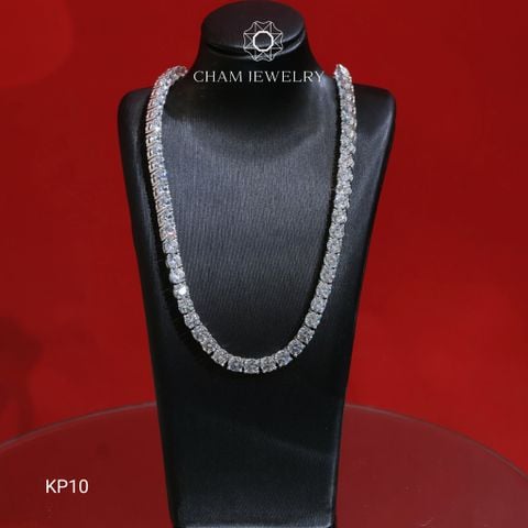 Dây Chuyền KP10 CHAM JEWELRY, Dây Tennis 4.0ly (Barcode TDK01-TDK02).