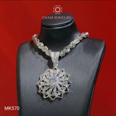 Mặt Dây Chuyền MK570 CHAM JEWELRY, Chủ 7.0mm (Barcode TMA1702).
