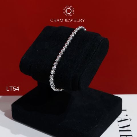 Lắc Tay CHAM JEWELRY LT54, Lắc Tay Bi Bản 4.0mm ( Barcode TLBC862).