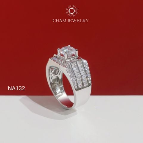 Nhẫn Nam NA132 CHAM JEWELRY, Chủ 7.5mm (Barcode TNNA455)