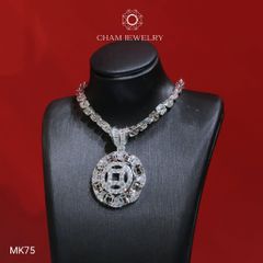 Mặt Dây Chuyền MK75 CHAM JEWELRY, Mặt Tròn Kim Tiền (Barcode TMA1899)