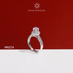 Nhẫn NN224 CHAM JEWELRY, Chủ 5.0mm( Barcode TNN1882).