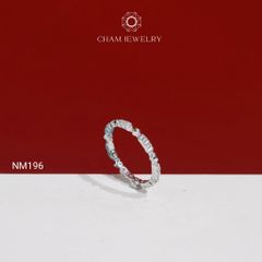 Nhẫn NM196 CHAM JEWELRY, Nhẫn Kiểu Full Đá ( TNF82-C-N2606 ).