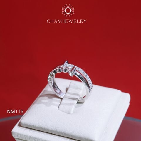 Nhẫn NM116 CHAM JEWELRY  (Barcode CN7885).
