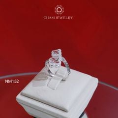Nhẫn NM152 CHAM JEWELRY, Nhẫn Kiểu Cỏ 4 Lá (Barcode TVB319N).