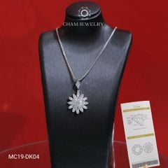 Dây Chuyền MC19-DK04 45cm Đá Moissanite CHAM JEWELRY.