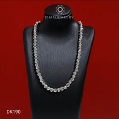 Dây Chuyền DK190 CHAM JEWELRY, Dây Bi Bản 5.5mm (CDMD3)