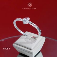 Vòng Tay Bé VB05 CHAM JEWELRY, Vòng Mèo Tim (Barcode TVE42)