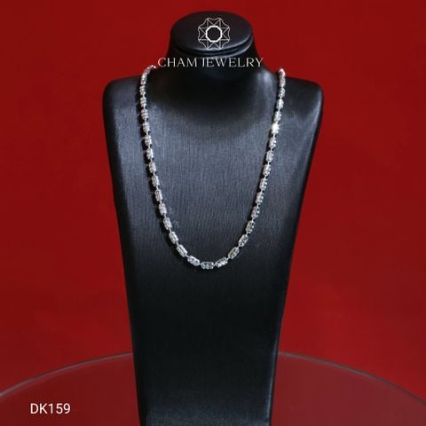 Dây Chuyền DK159 CHAM JEWELRY, Dây Bi Trúc, Bản 2.5mm (Barcode CDO456).