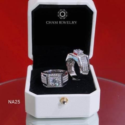 Nhẫn Nam CHAM JEWELRY NA25, (Barcode TNNA380).