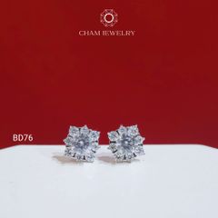 Hoa Tai CHAM JEWELRY BD76, Chủ 5.0mm (Barcode TBD1433).