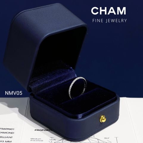 Nhẫn Nữ NMV05 Vàng 10k Kim Cương Lab Grown Diamond (Barcode DNU26)