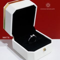Nhẫn NM176 CHAM JEWELRY, Nhẫn Kiểu Nơ Đai Bi (Barcode TNT1008).