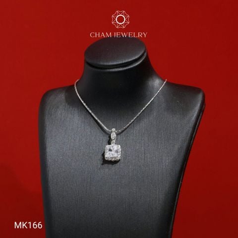 Mặt Dây Chuyền MK166 CHAM JEWELRY Mặt Chủ Vuông 5.0mm (Barcode TVB327M)