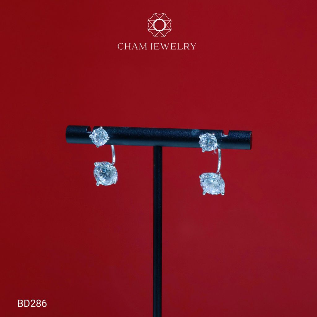 Hoa Tai BD286 CHAM JEWELRY (Barcode TBD382).