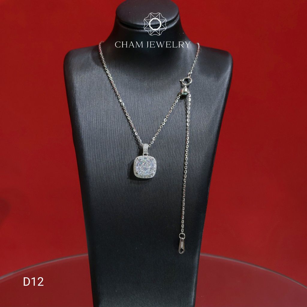 Dây Chuyền CHAM JEWELRY D12, Chủ 8.0mm (Barcode CXL7917106)