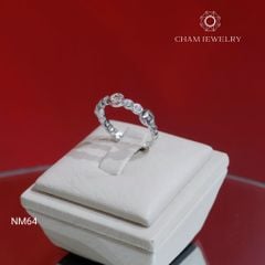 Nhẫn NM64 CHAM JEWELRY, Nhẫn Kim Tiền (Barcode TNDT65).