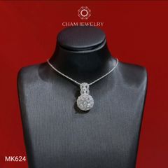Mặt Dây Chuyền MK624 CHAM JEWELRY, Chủ 8.0mm (Barcode TMX351).