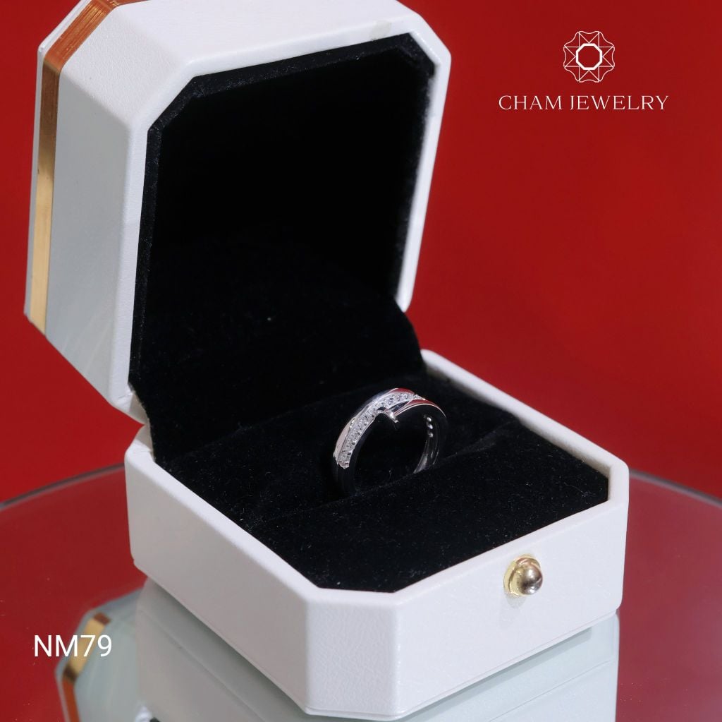 Nhẫn Đinh NM79 CHAM JEWELRY (Barcode CN6750).