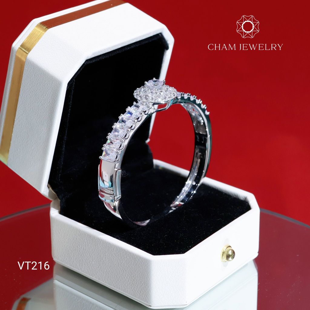 Vòng Tay VT216 CHAM JEWELRY Chủ 6.0mm (Barcode CV7436)