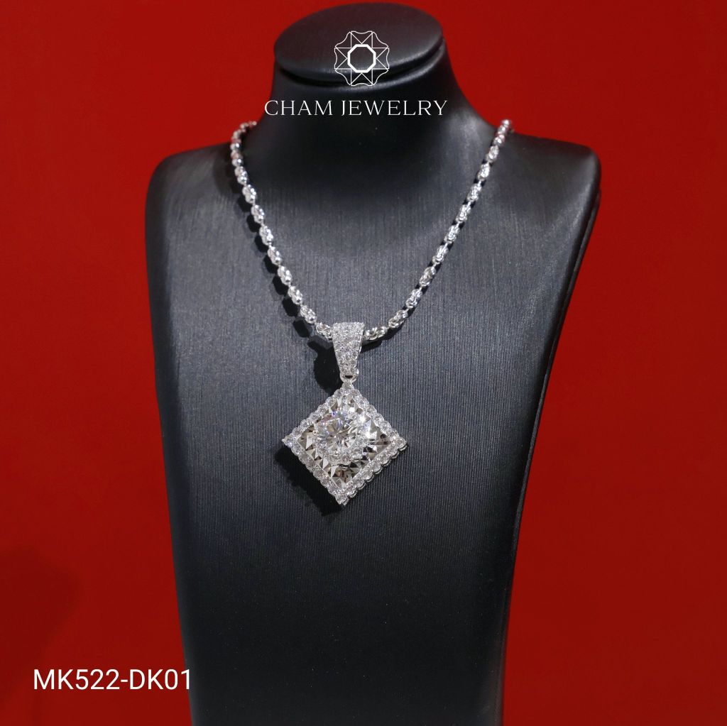 Dây Chuyền MK522-DK01 50cm CHAM JEWELRY, Chủ 6.5mm