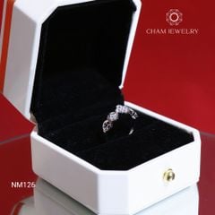 Nhẫn CHAM JEWELRY NM126, Nhẫn Kim Tiền Cỏ 4 Lá ( Barcode TNDT59 - TNDT54).