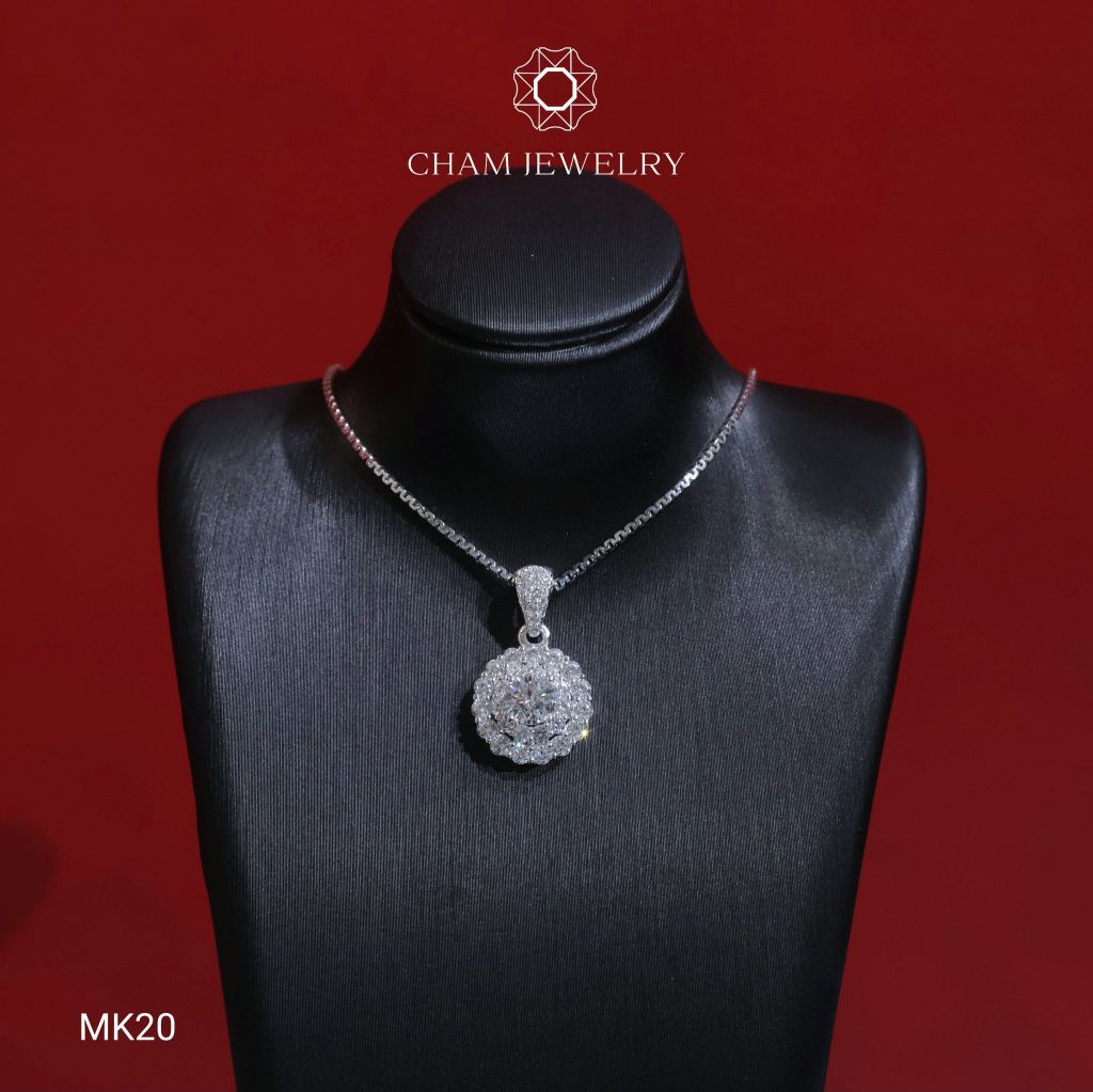 Mặt Dây Chuyền MK20 CHAM JEWELRY, Chủ 5.0mm (Barcode TMA1848)